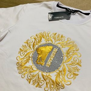 Men’s Sweatshirt Versace Medusa, White Color